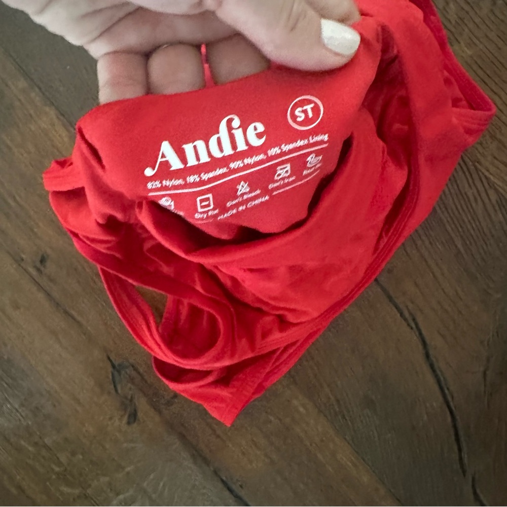 Andie Red One-Piece Swimsuit Catalina One Piece EUC - Picture 3 of 10
